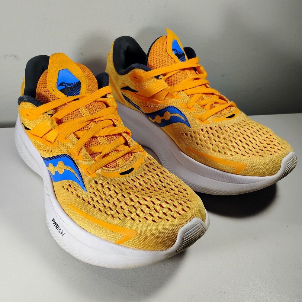 Saucony Ride 15 Sneaker Women's US 7.5 Gold Horizon Athletic Running Shoes